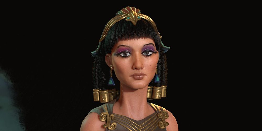 Клеопатра (Птоломея) из Civilization 6 правители Сахары лидер пройти dlc