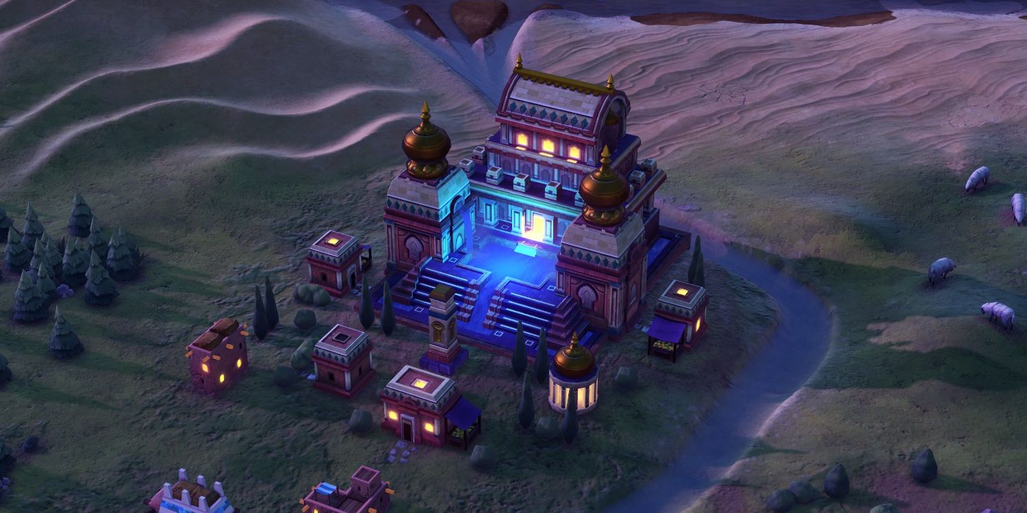 завершенная Великая баня в Civilization 6