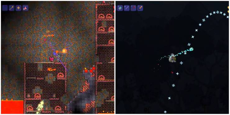Showcasing the North Pole and The Dark Lance Spears