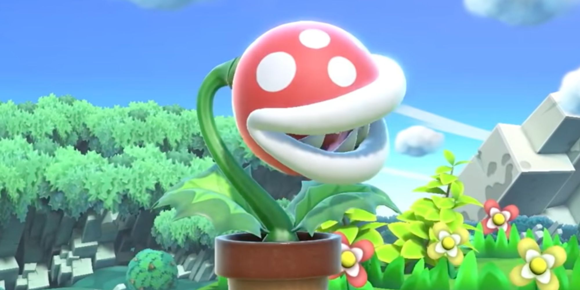 Piranha Plant from Super Mario Series and Super Smash Brothers Ultimate