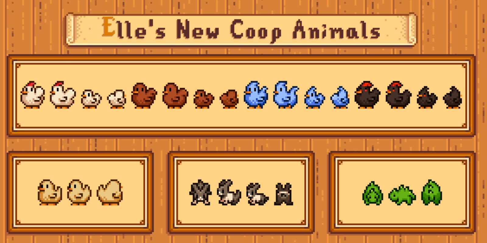 Mod That Adds More Coop Animals