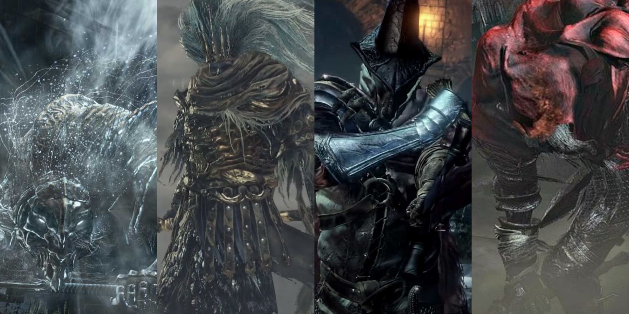 Vordt, Nameless King, Abyss Watcher, and Knight Gael.