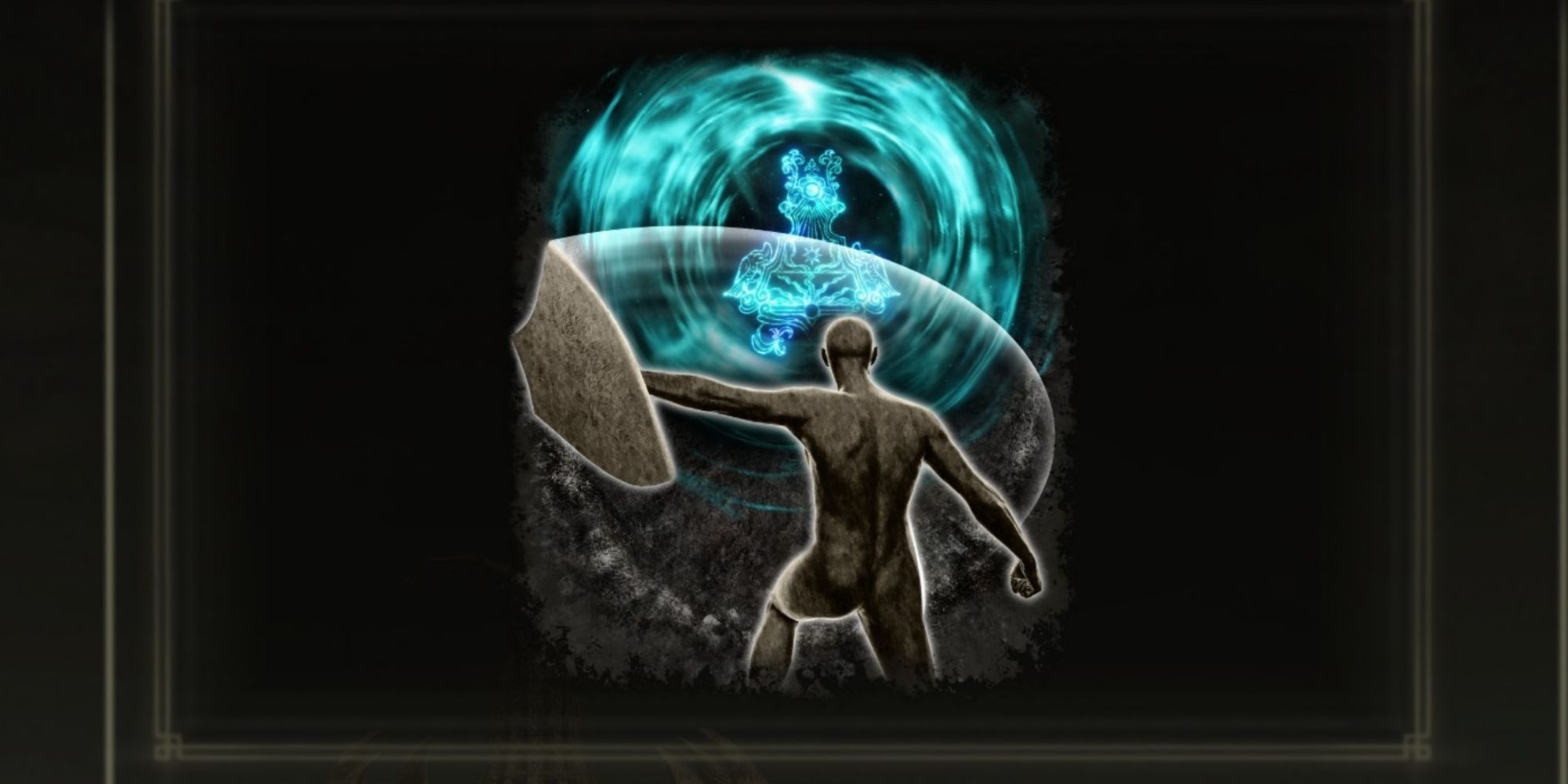 The icon for Ash of War: Carian Retaliation in Elden Ring.