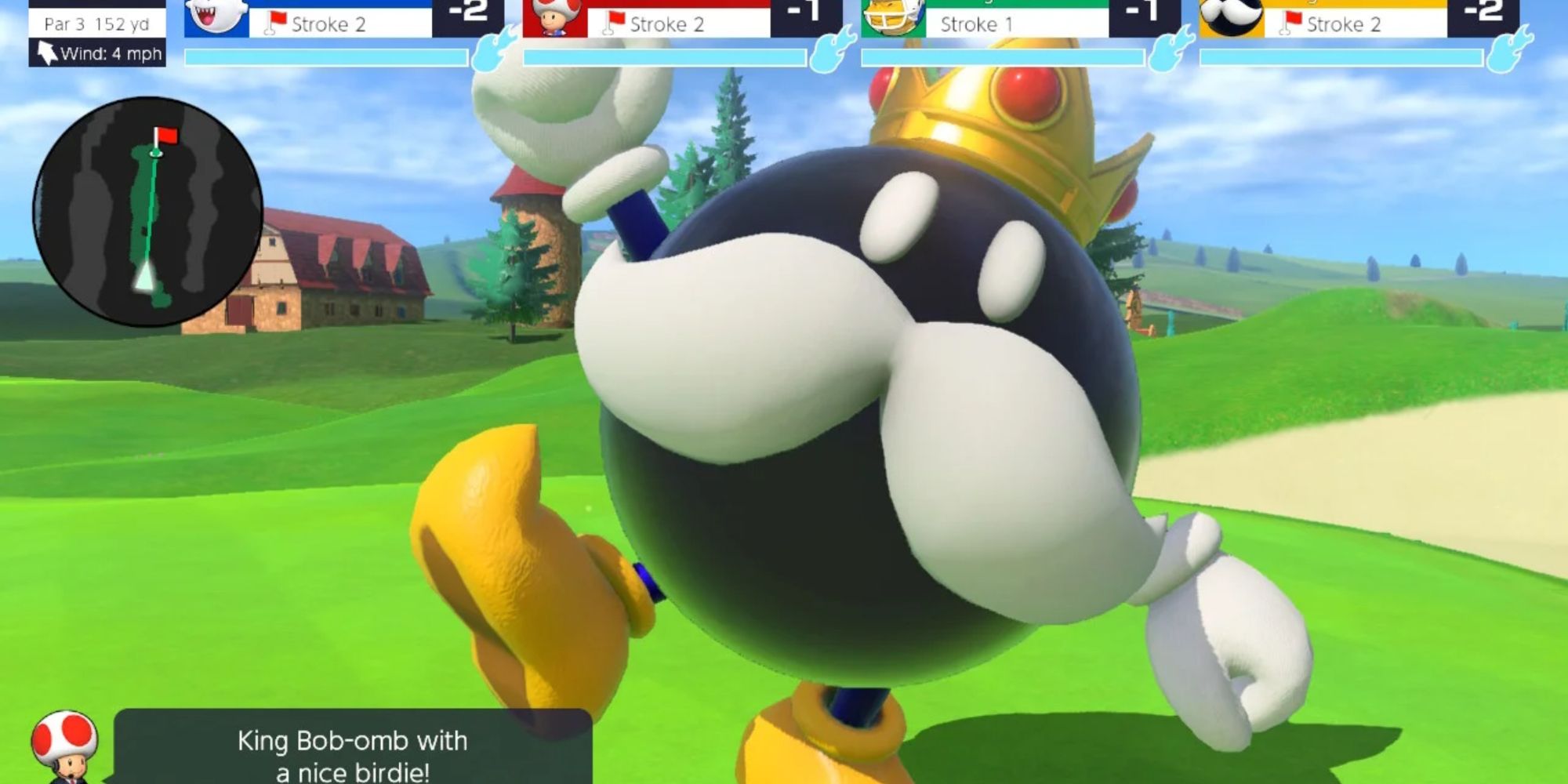 King Bob-omb Pumping His Fist Into The Air