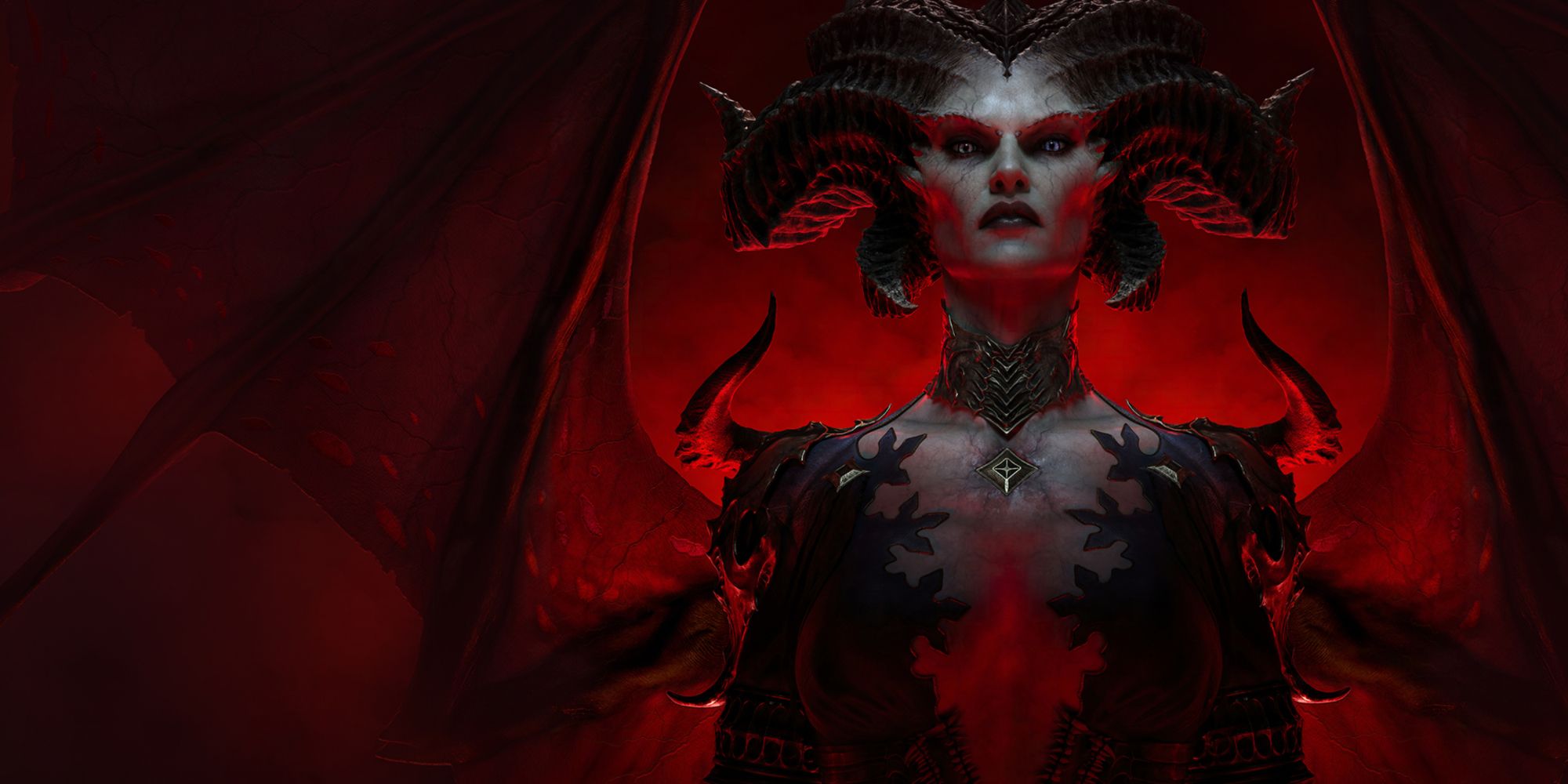 Diablo 4 Lilith looking at camera