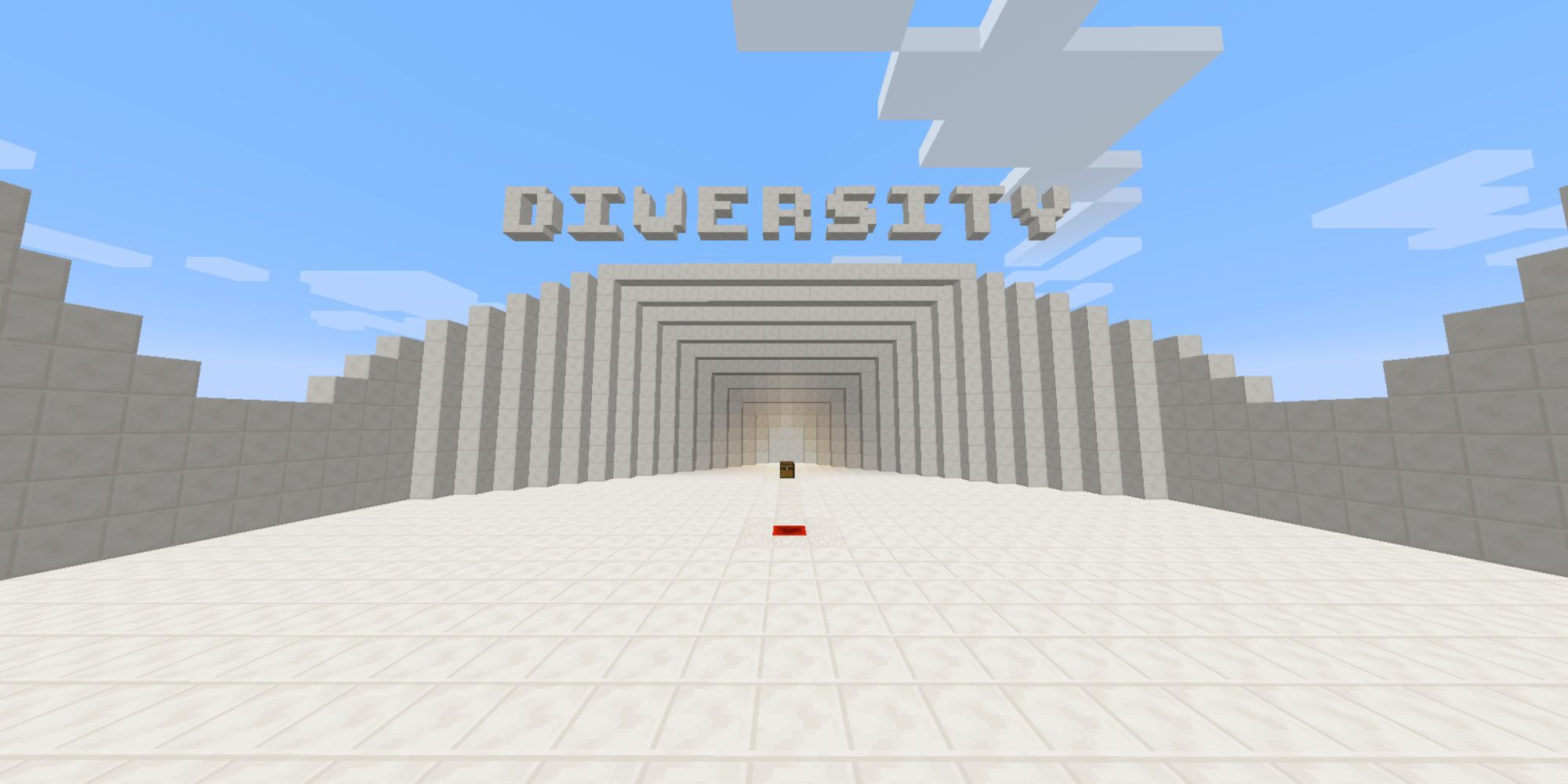 Minecraft - Diversity Map - Original Screenshot Of Intro