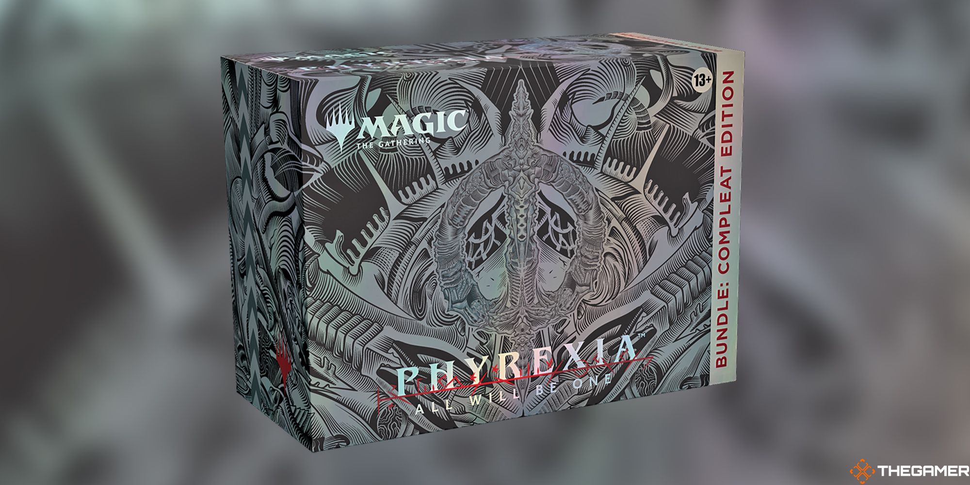 A Compleat Edition bundle box for Phyrexia: All Will Be One
