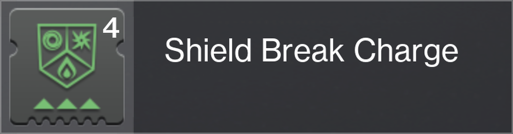 Destiny 2 Shield Break Charge Mod