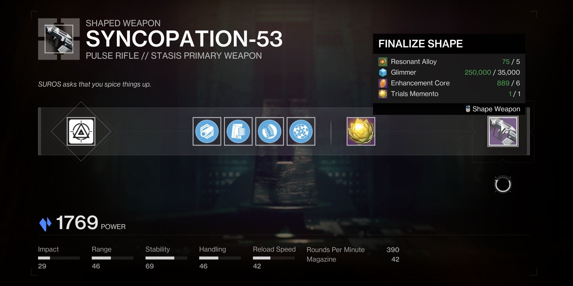 Destiny 2 Weapon Crafting Guide