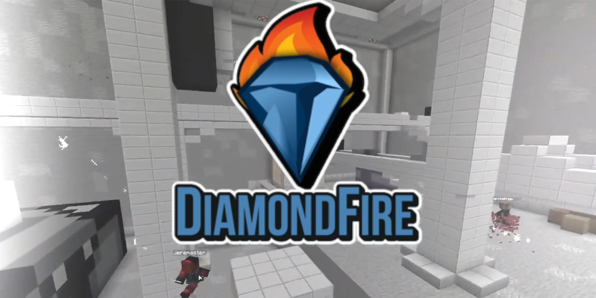 diamond fire server logo in trailer