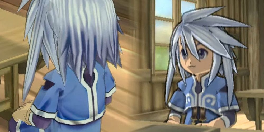 Two Different Perspectives of scenes from the original and remastered editions of Tales Of Symphonia
