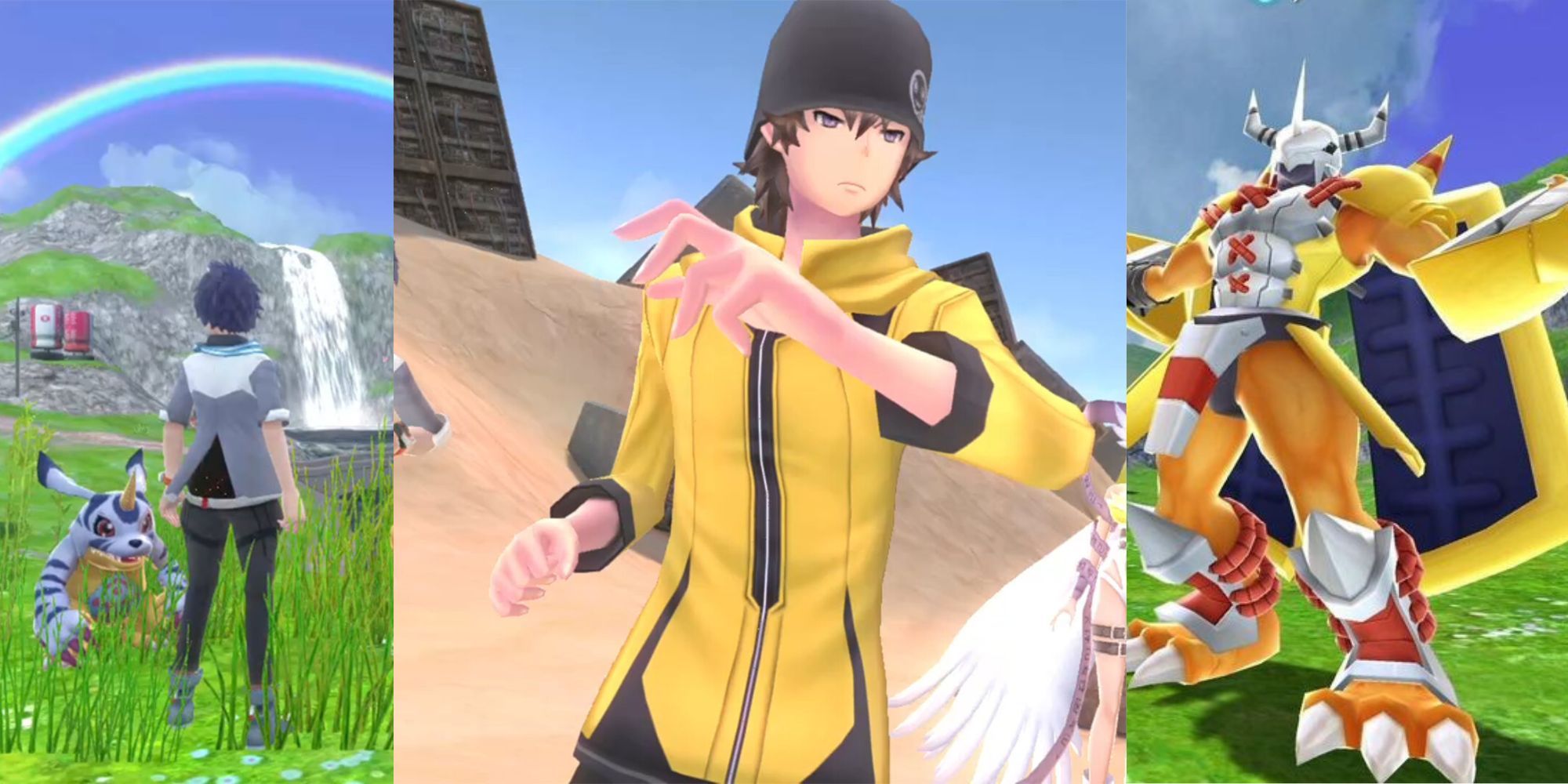 Digimon Battle Header images of male main character
