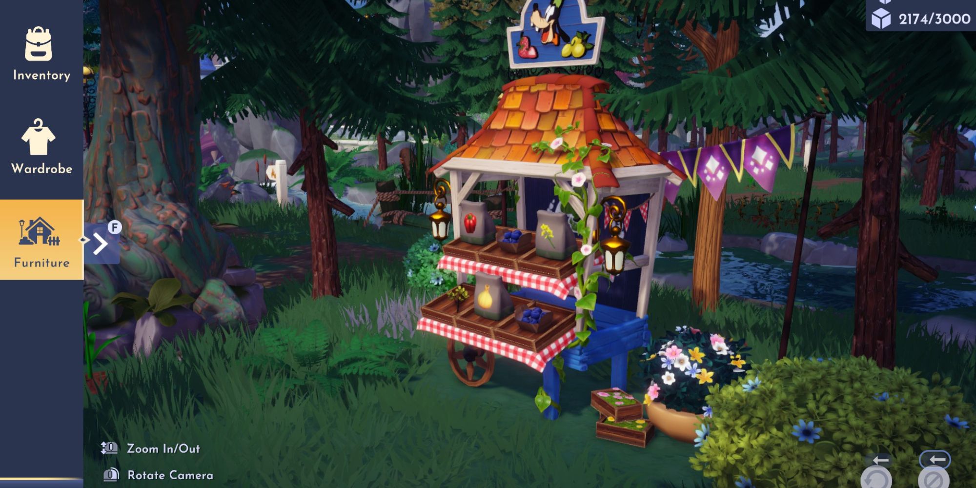 goofys stall in forest of valor