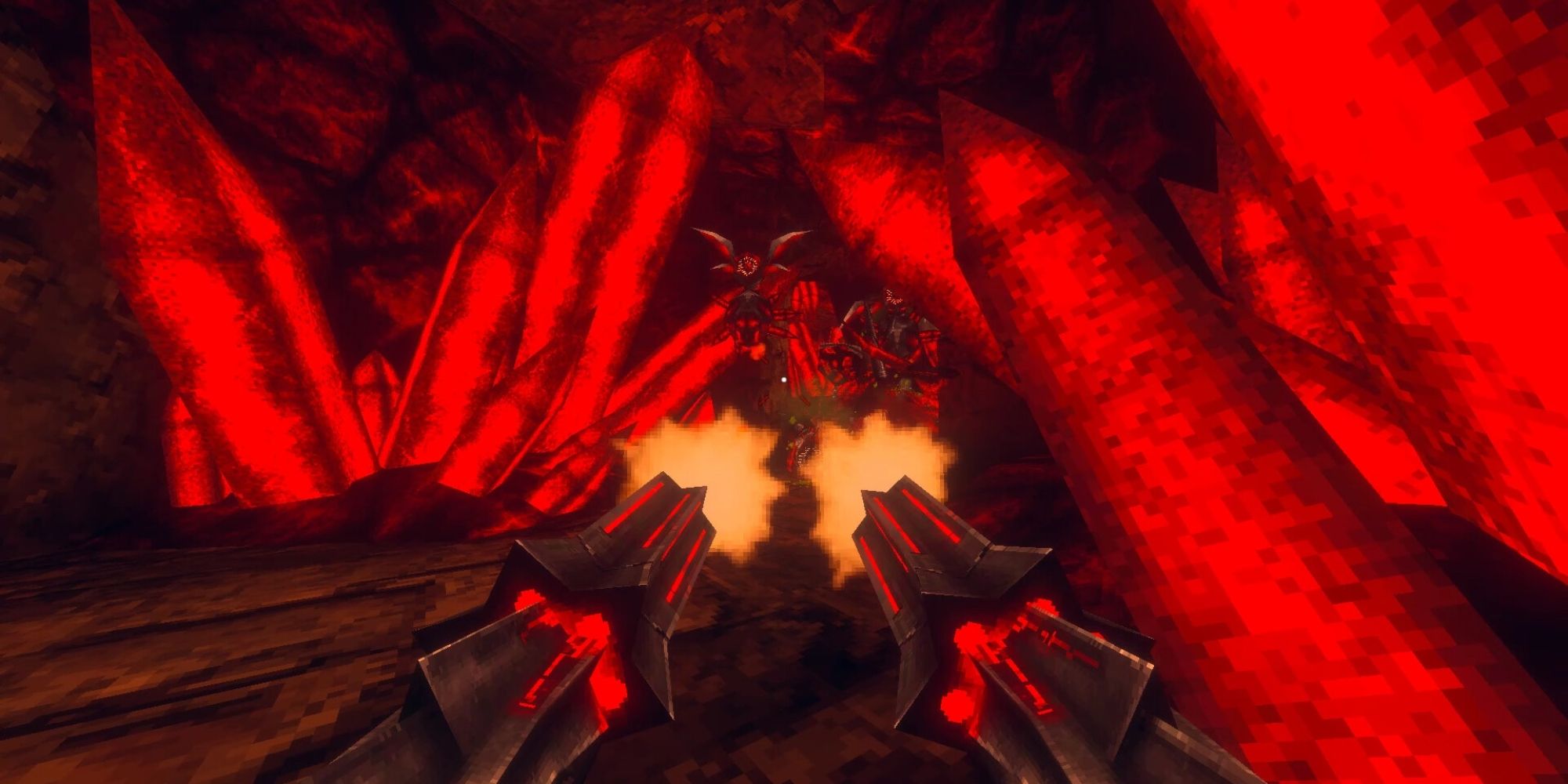 Dread Templar Screenshot Of Protagonist Gunning Down Creatures