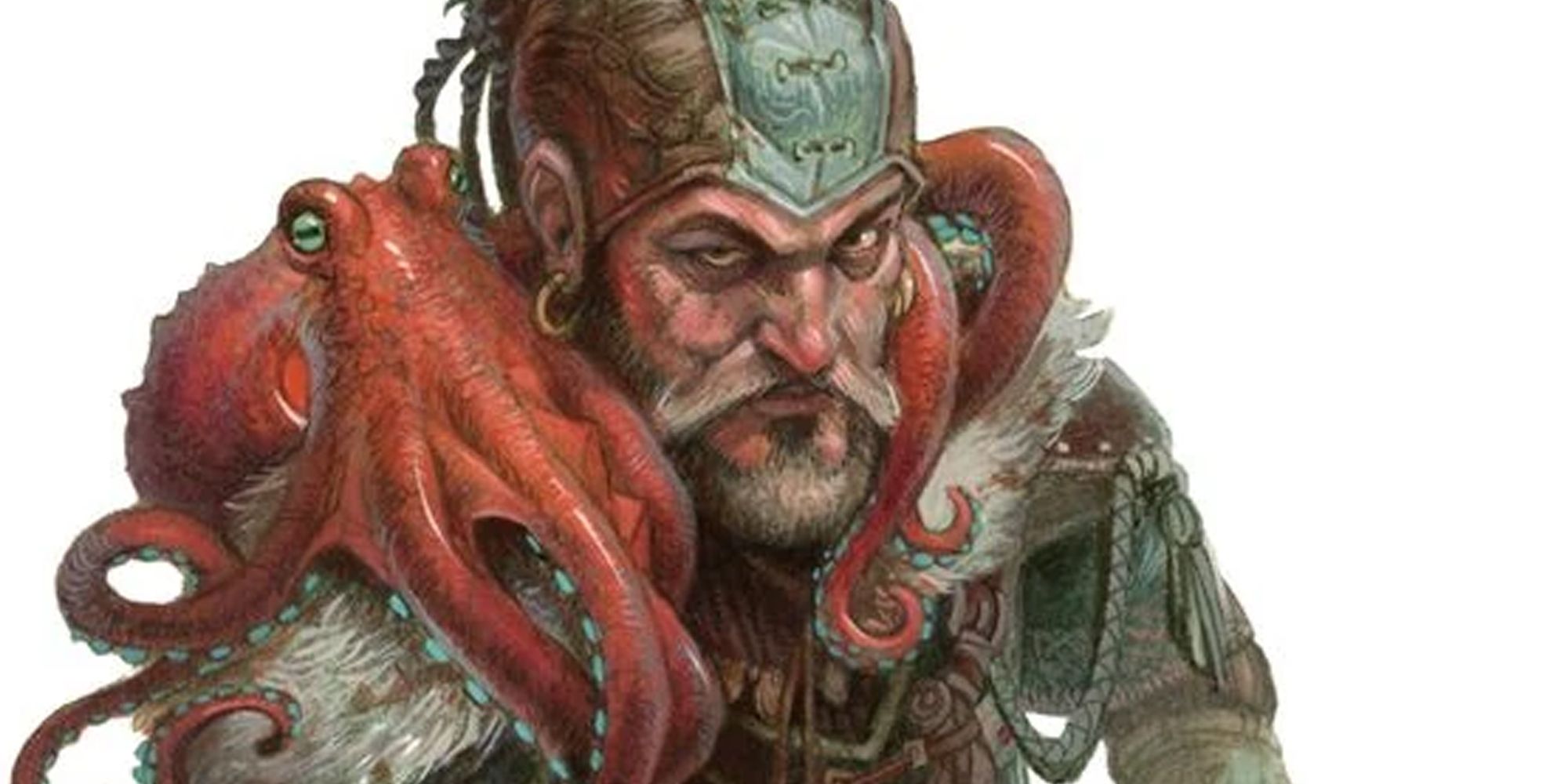 Dungeons and Dragons official art - male human with octopus
