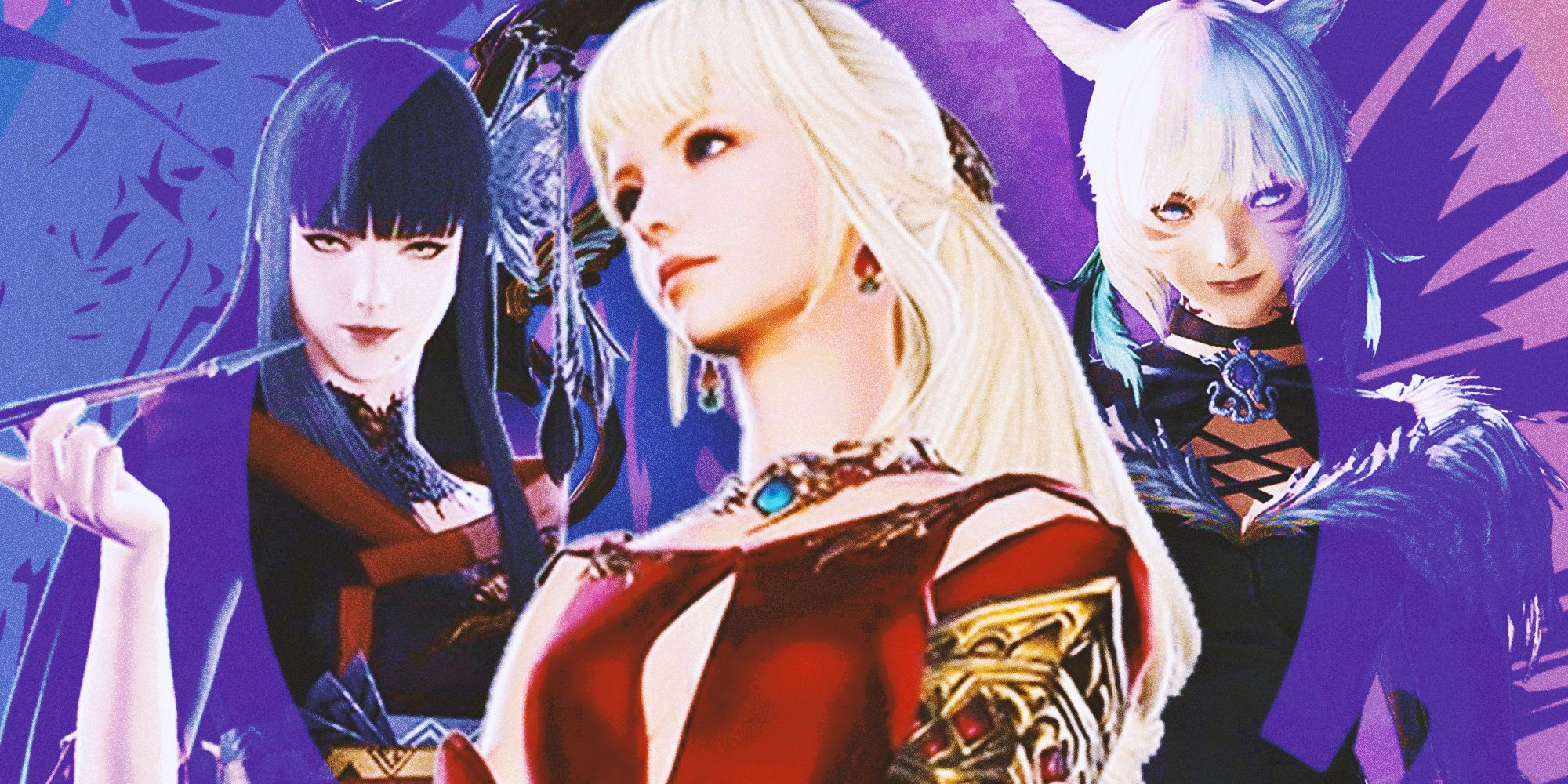 Final Fantasy 14 - Yotsuyu, Lyse and Y'shtola