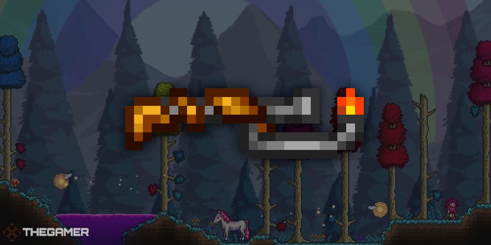 Terraria The Best Guns Ranked   Flamethrower Terraria 