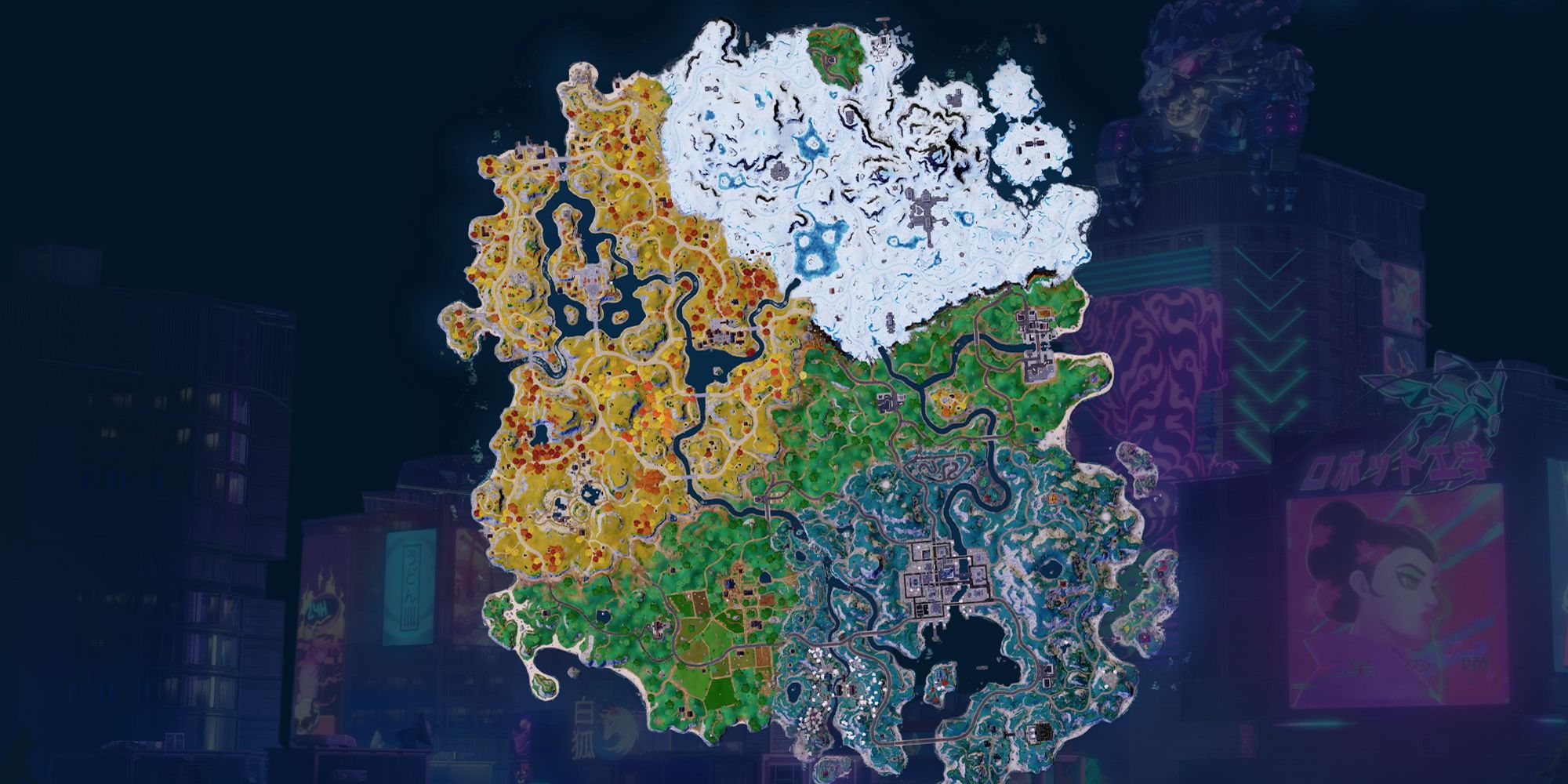 Fortnite New Map 