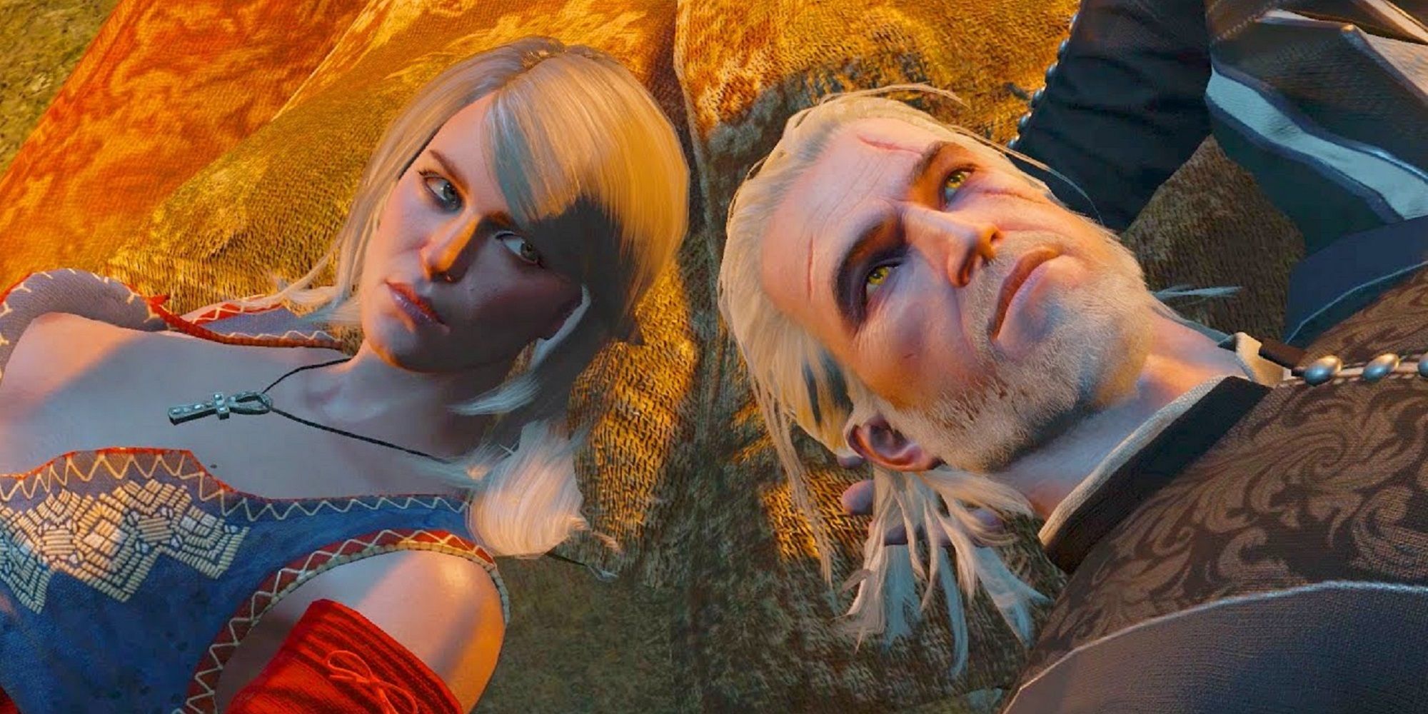 geralt and keira metz in the witcher 3
