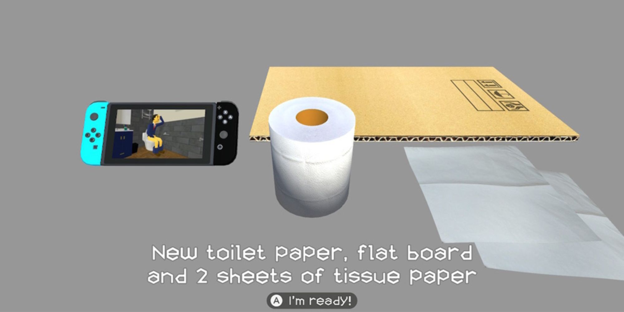 Gameplay from Give Me Toilet Paper
