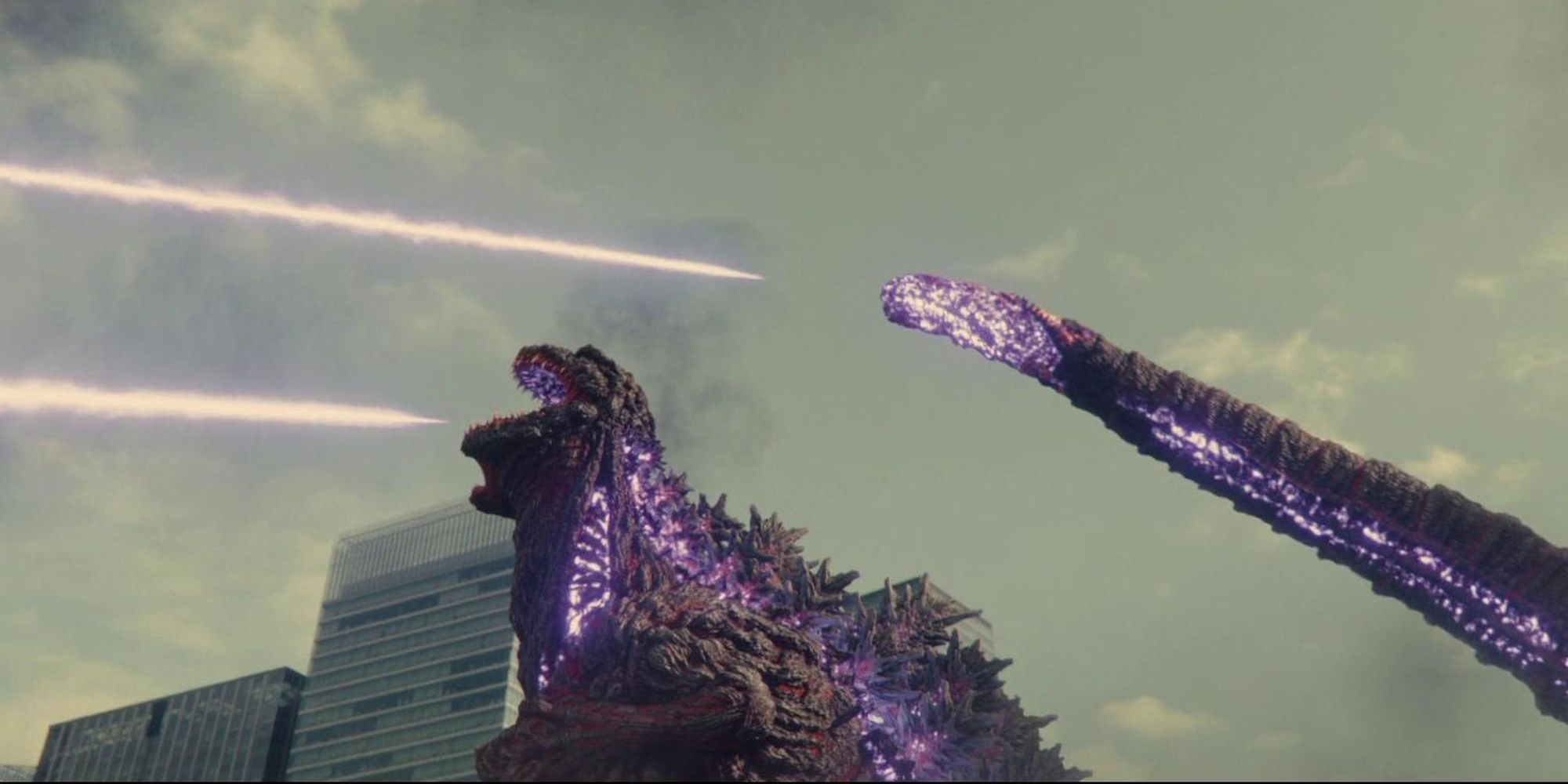 Shin Godzilla: Godzillas Atomic Fire Spraying Like A Beam