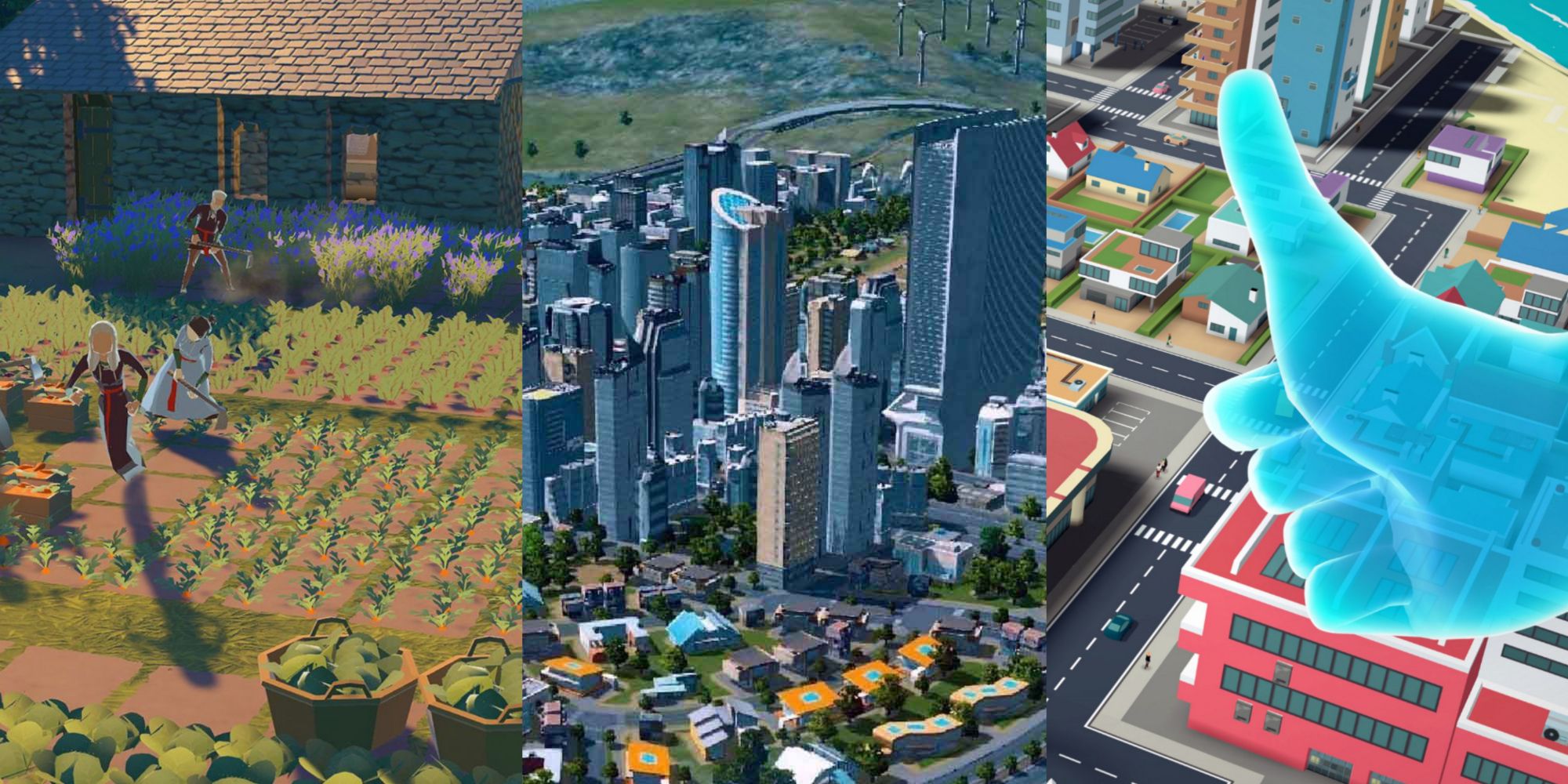 city building simulation games