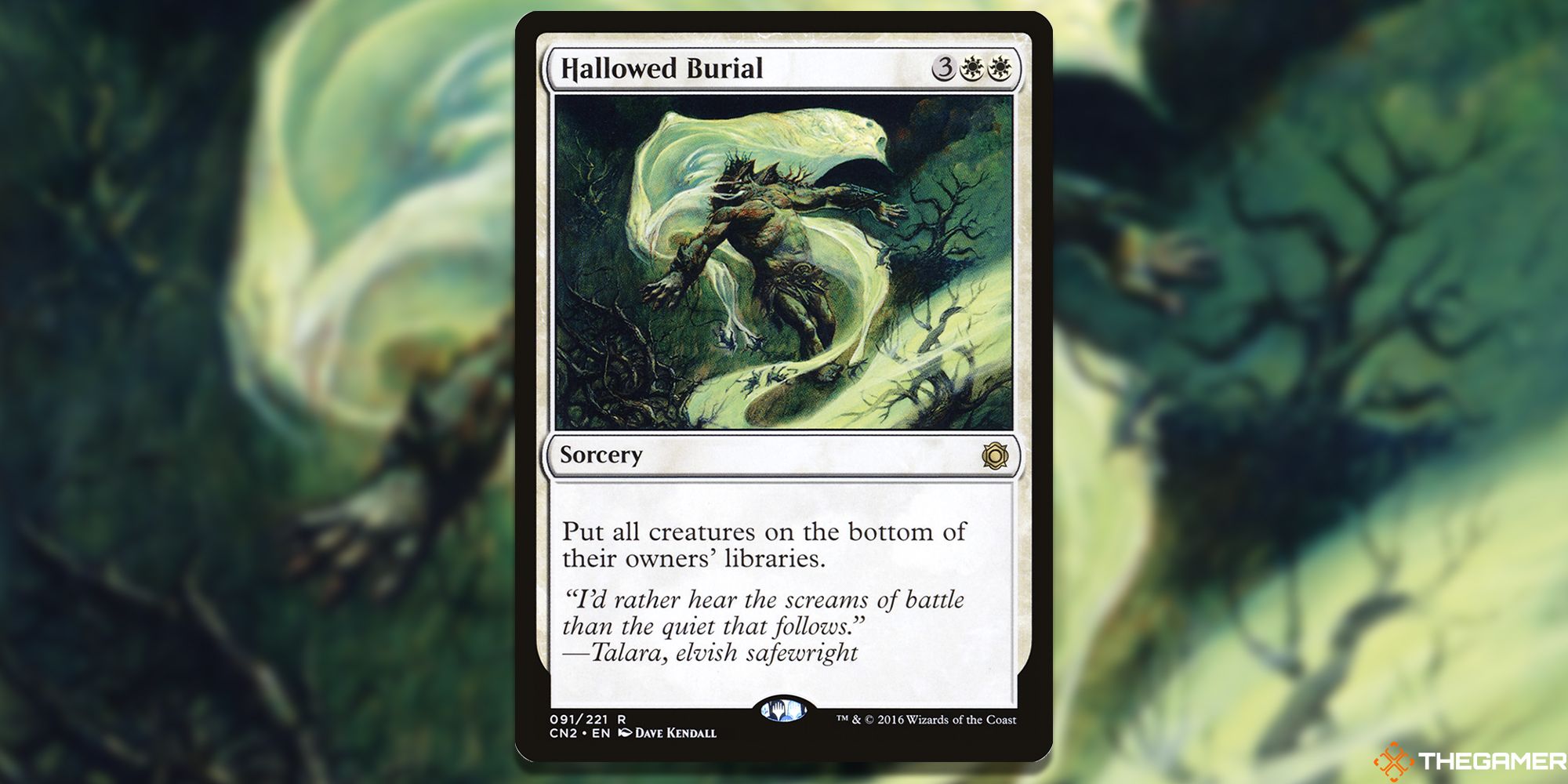 Hallowed Burial MTG Card