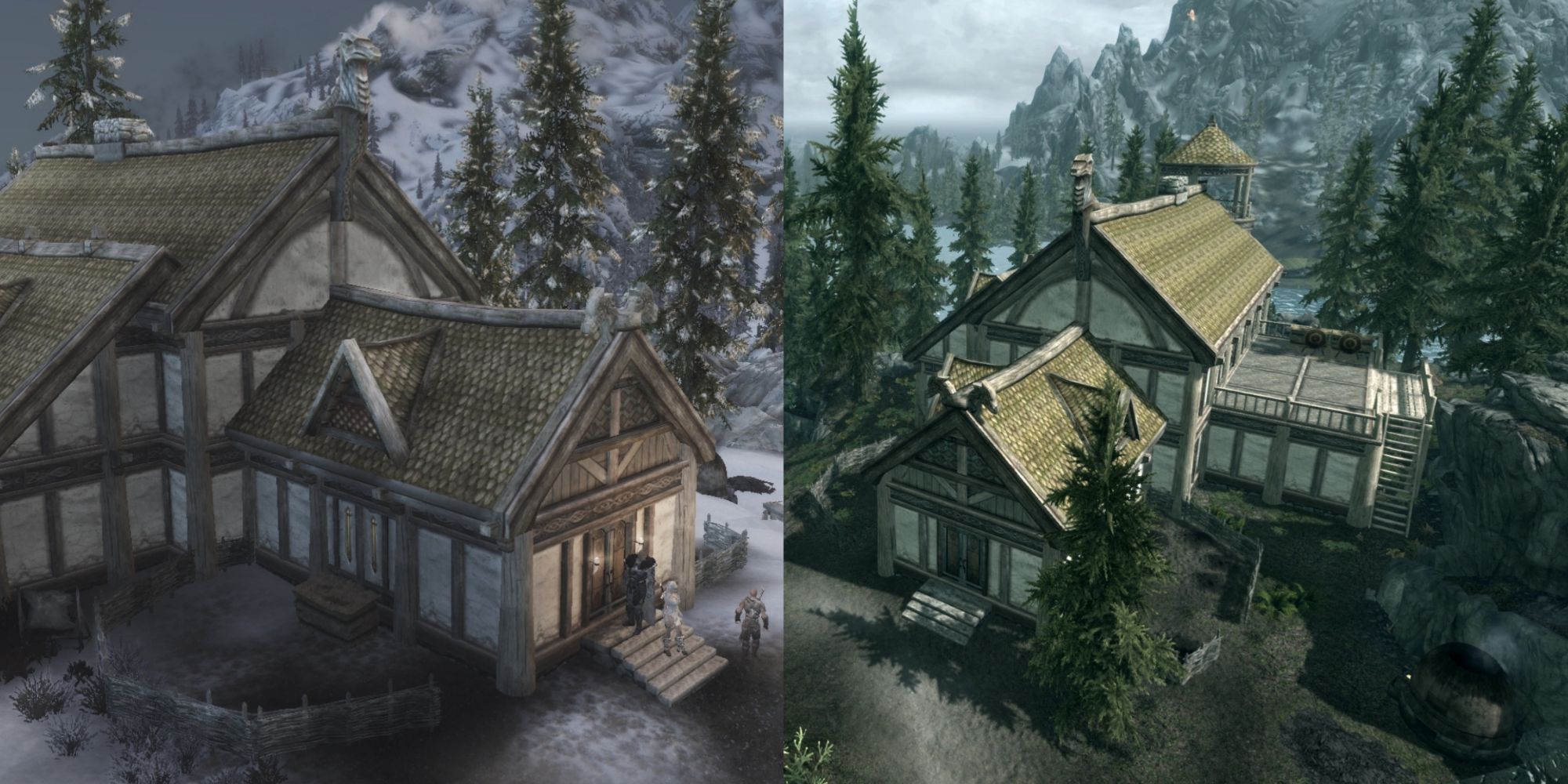 Hearthfire Houses Collage 