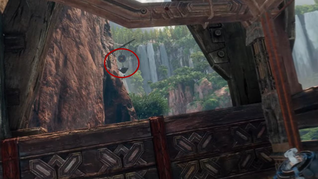 The fifth Sunspear Beacon location in Horizon Call Of The Mountain.