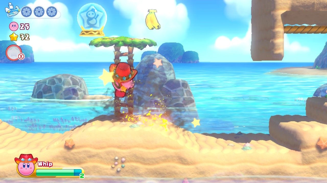 Kirby Ice Copy Ability И Banana Onion Ocean Stage На