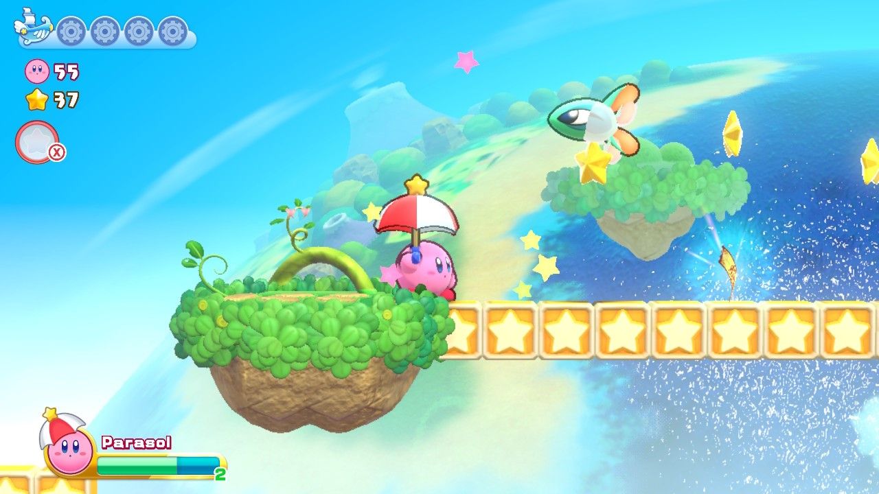 Kirby Nutty Noon Stage One Kirby Finds Stamp Ticket