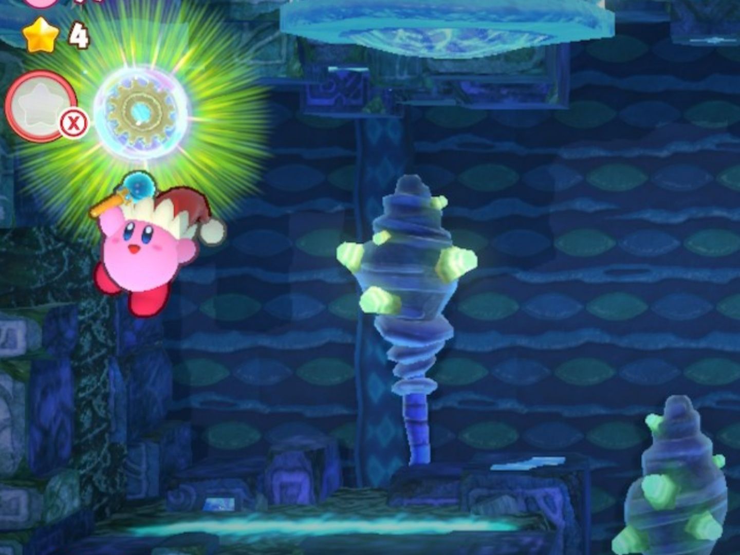 Kirby Onion Ocean Stage Four Third Energy Sphere