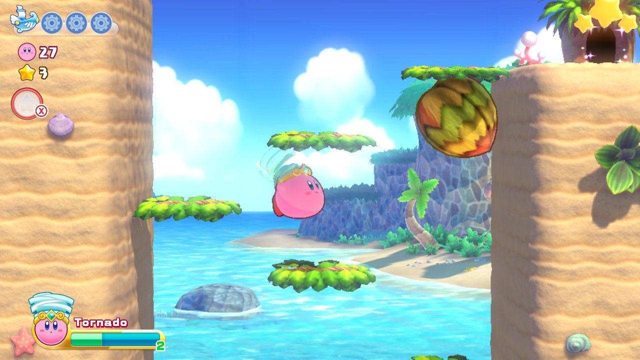 Kirby Onion Ocean Stage One Кокосовые платформы