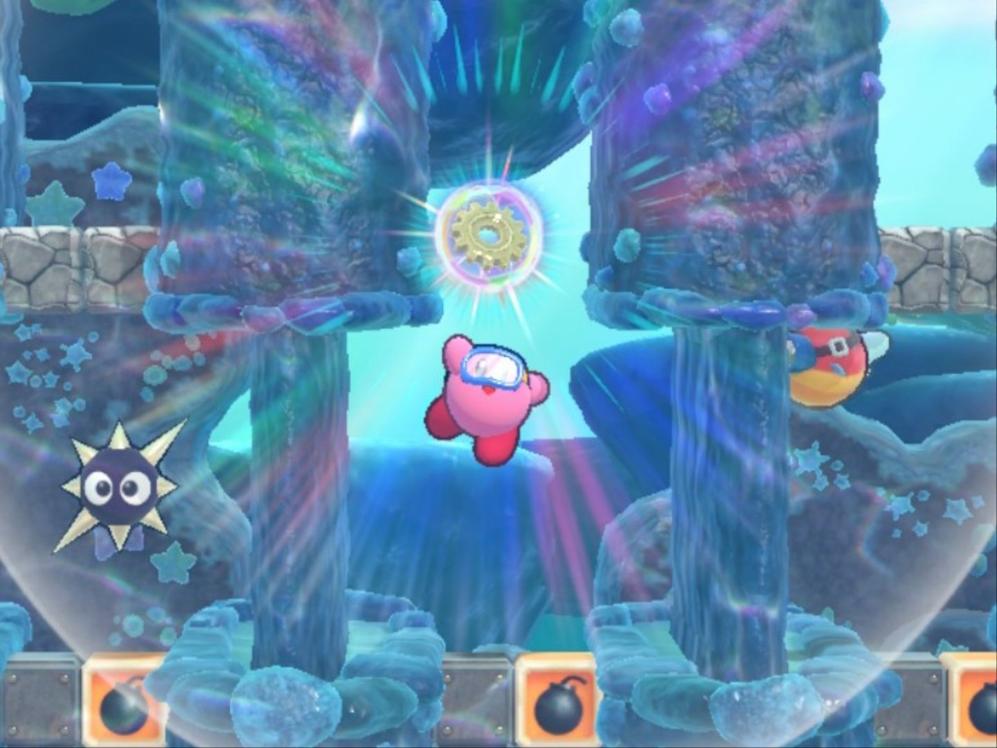 Kirby Onion Ocean Stage Three Second Energy Sphere
