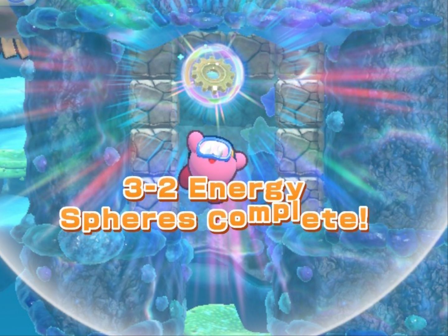 Kirby Onion Ocean Stage Two Last Energy Sphere