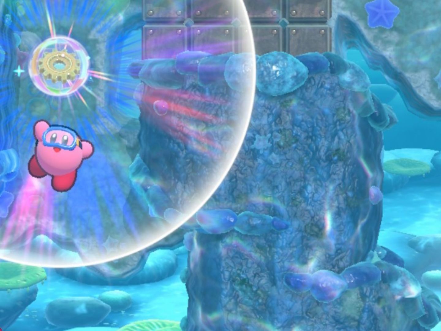 Kirby Onion Ocean Stage Two Third Energy Sphere
