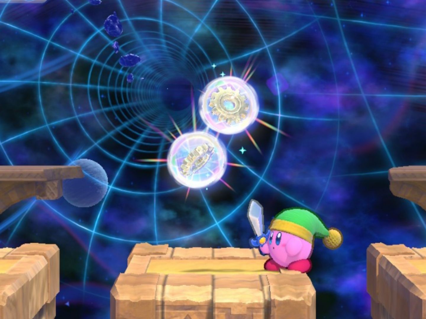 Kirby Raisin Ruins Stage Four Final Two Energy Spheres