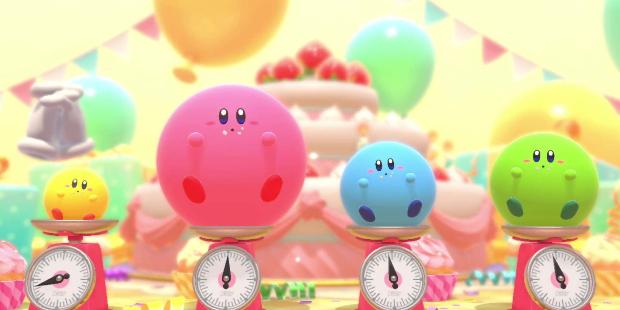 Kirby's Dream Buffet Back-to-back Kirbys