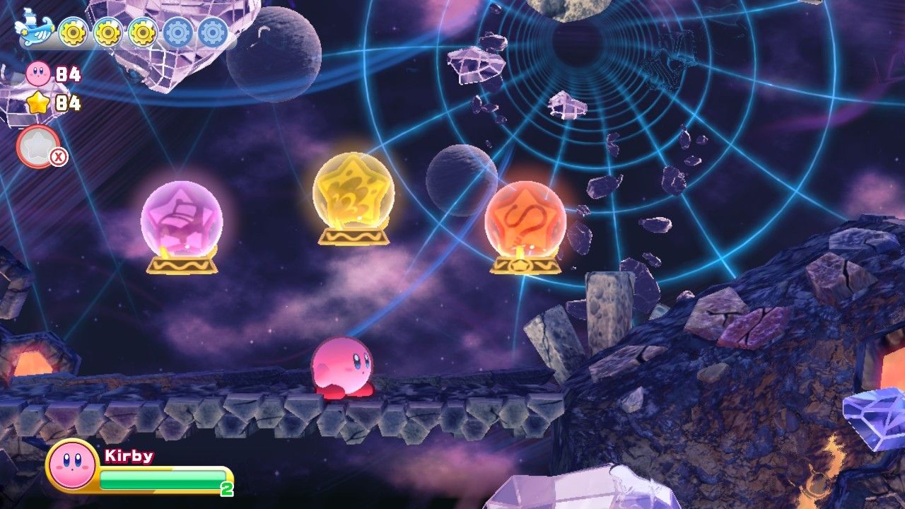 Kirby's Return To Dream Land Deluxe Dangerous Dinner Stage One Копирование Выбор способностей
