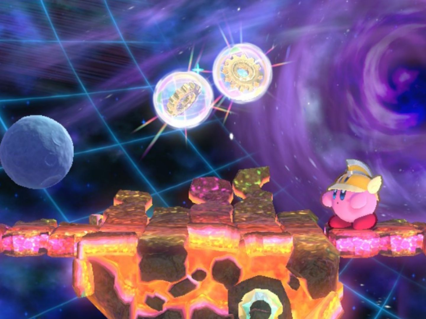 Kirby's Return To Dream Land Deluxe Dangerous Dinner Stage Three Last Two Energy Spheres