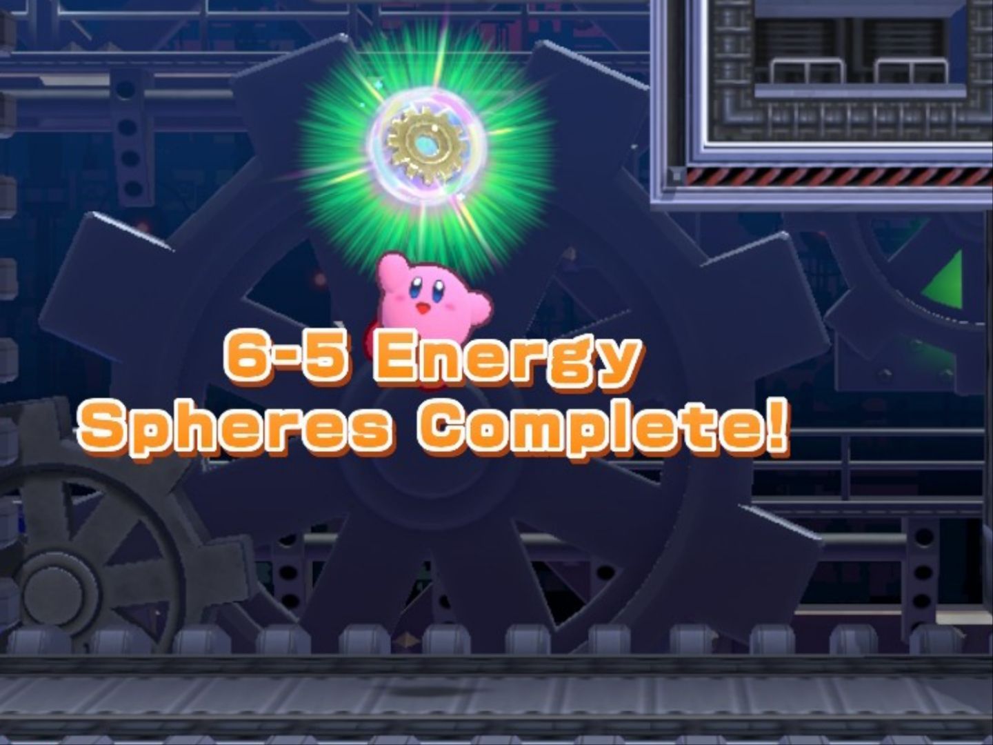 Kirby's Return To Dream Land Deluxe Egg Engines Stage Five Last Energy Sphere