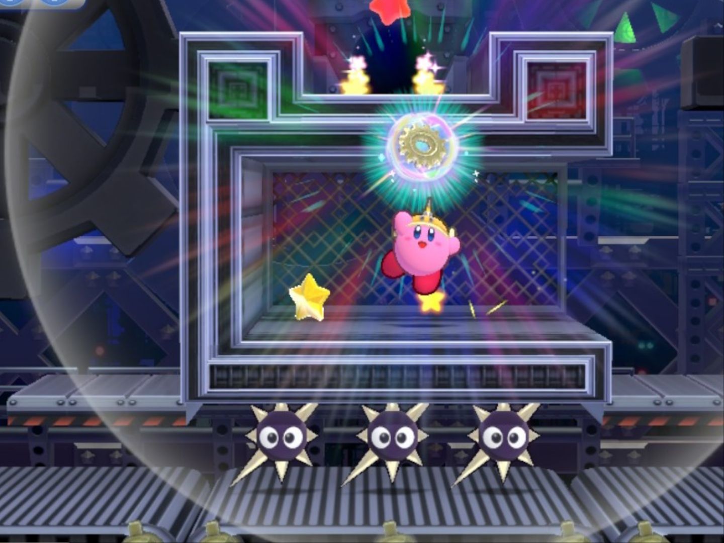 Kirby's Return To Dream Land Deluxe Egg Engines Stage Five Second Energy Sphere