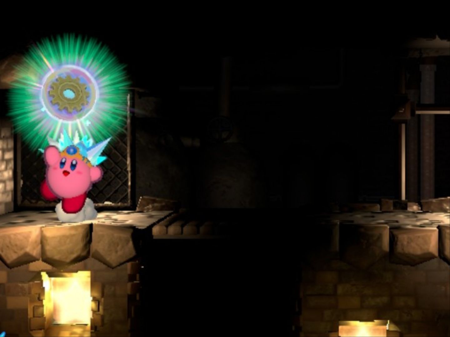 Kirby's Return To Dream Land Deluxe Egg Engines Stage Four Last Energy Sphere