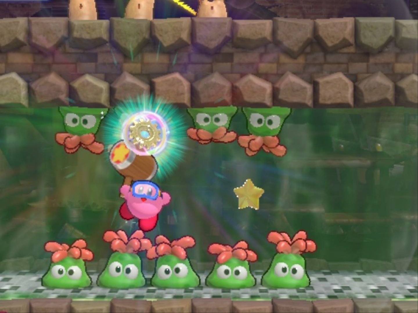 Kirby's Return To Dream Land Deluxe Egg Engines Stage Four Second Energy Sphere