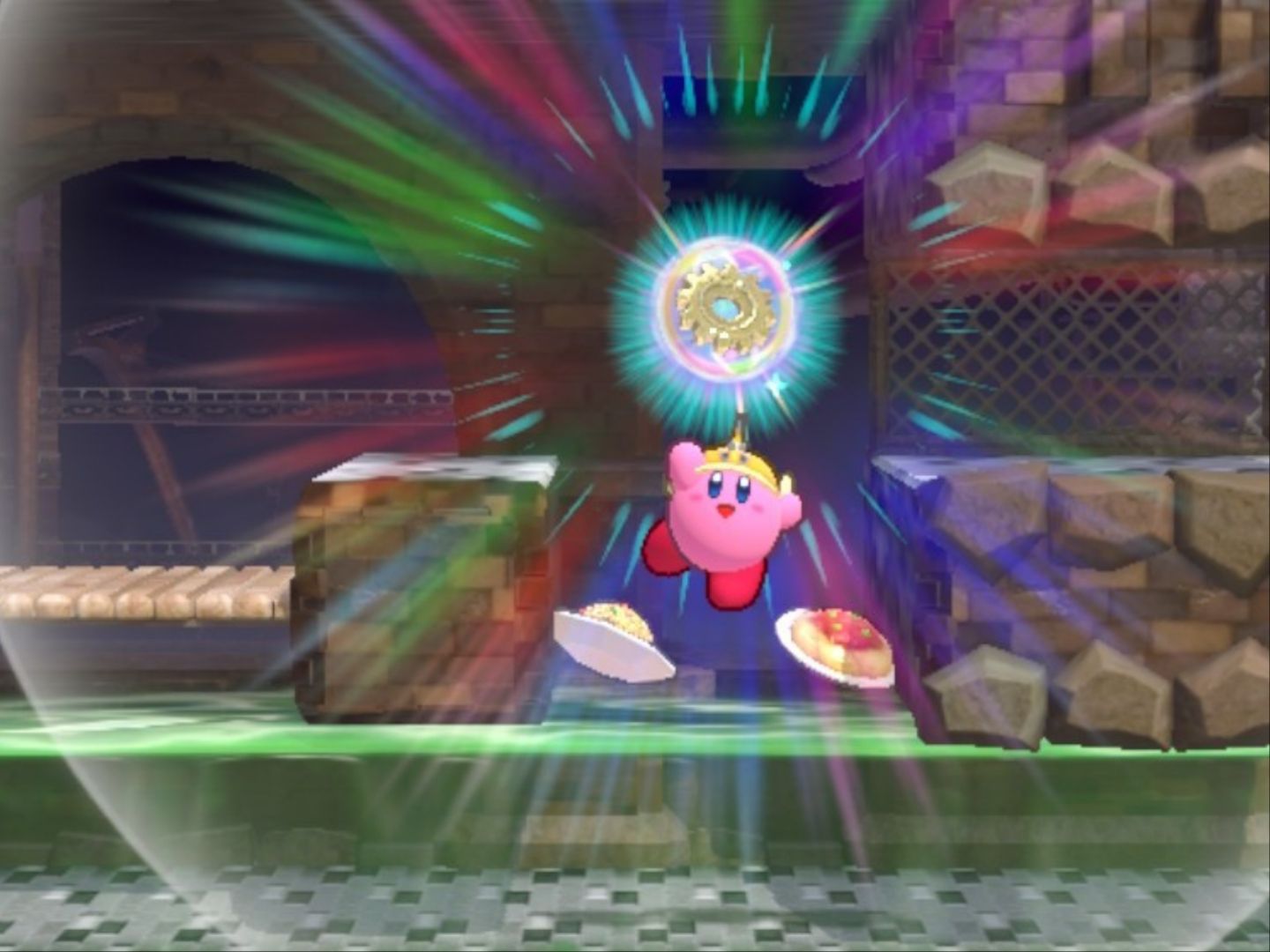 Kirby's Return To Dream Land Deluxe Egg Engines Stage Four Third Energy Sphere