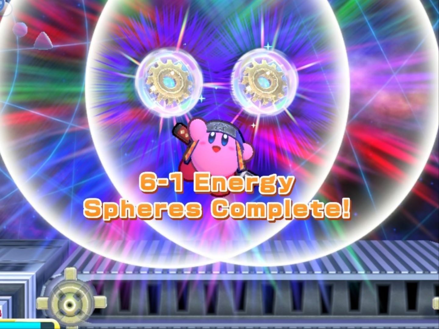 Kirby's Return To Dream Land Deluxe Egg Engines Stage One Two Energy Spheres