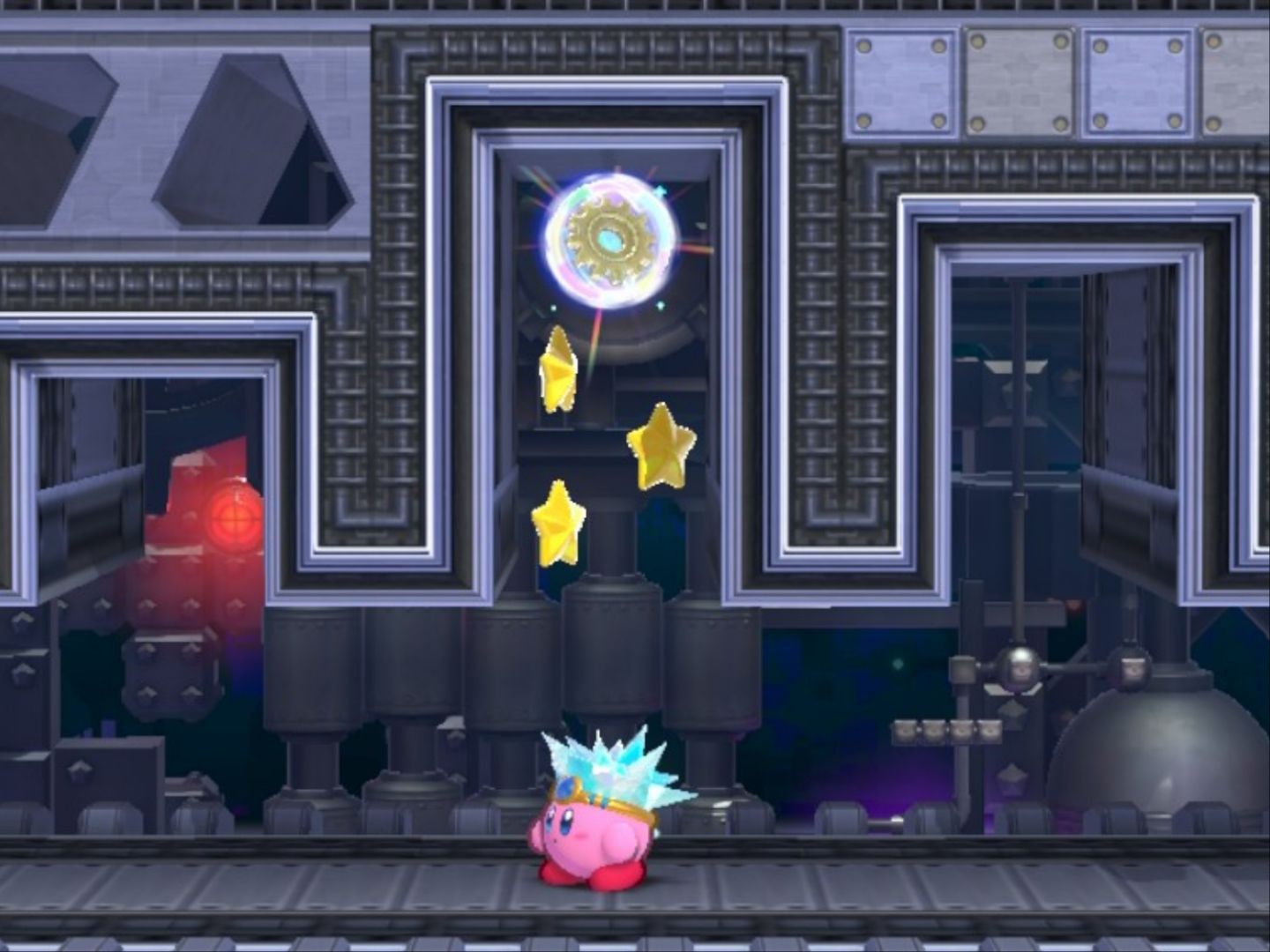 Kirby's Return To Dream Land Deluxe Egg Engines - Stage Two Third Energy Sphere