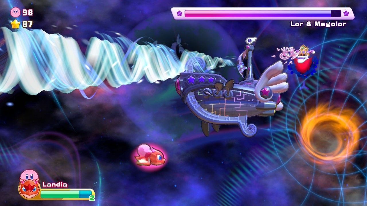 Kirby's Return To Dream Land Deluxe Lor Wind Attack