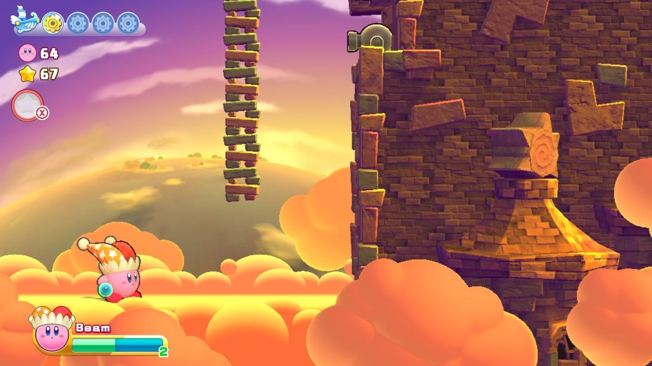 Kirby's Return To Dream Land Deluxe Nutty Noon Stage Четвертая вторая часть