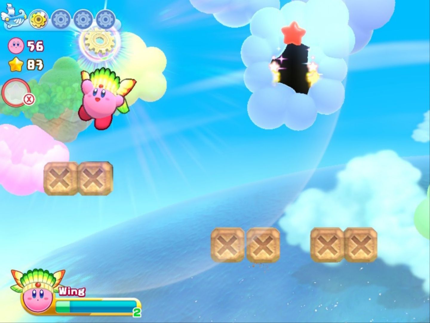 Kirby's Return To Dream Land Deluxe Nutty Noon Stage One Second Energy Sphere